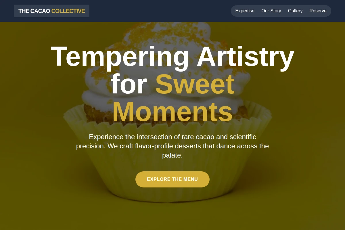 Flavor-Profile Dessert