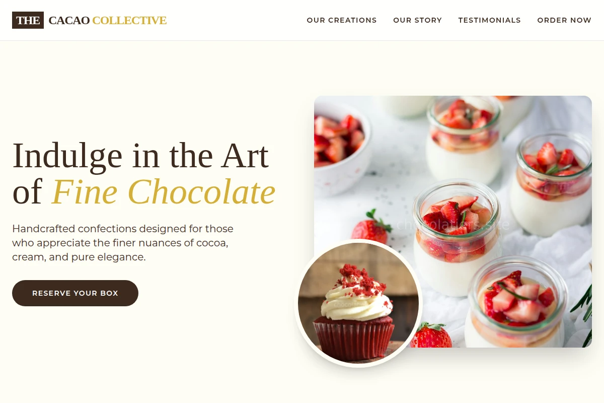 Couverture Dessert