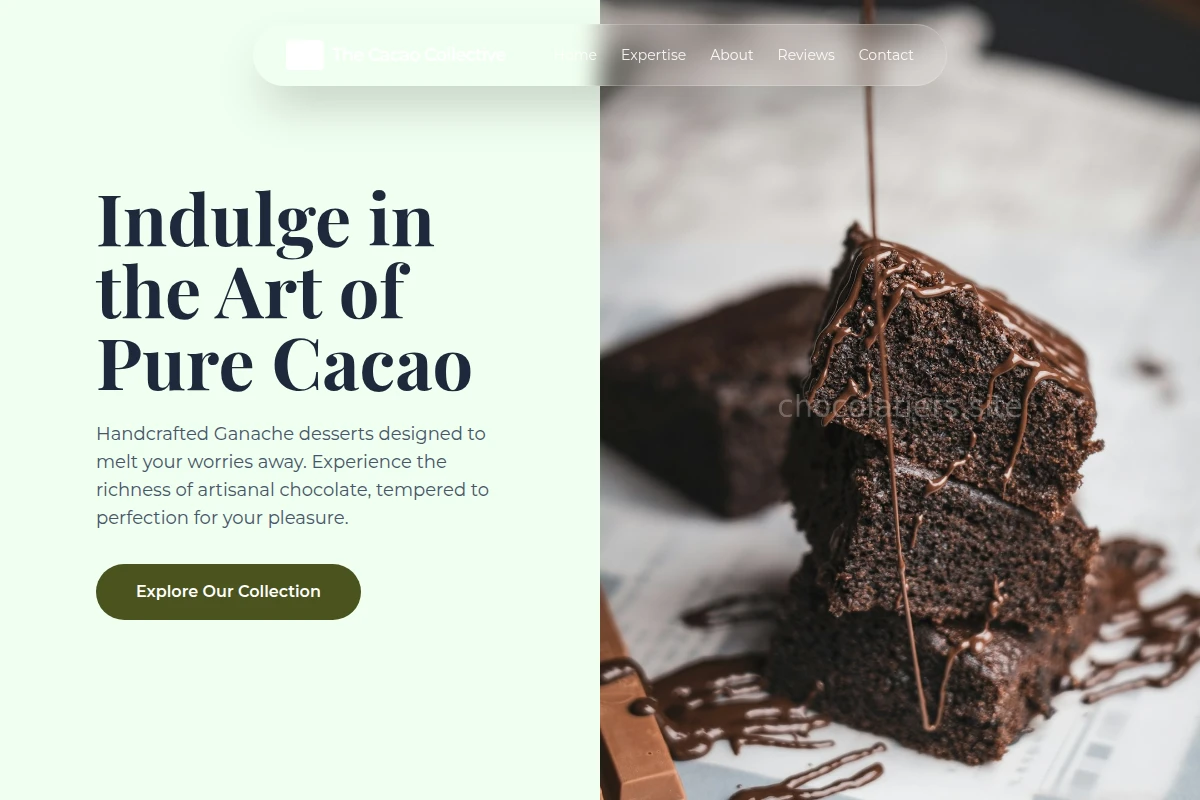 Ganache Dessert