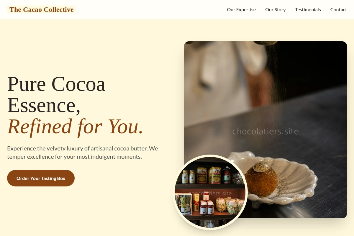 Cocoa-Butter Specialty Food