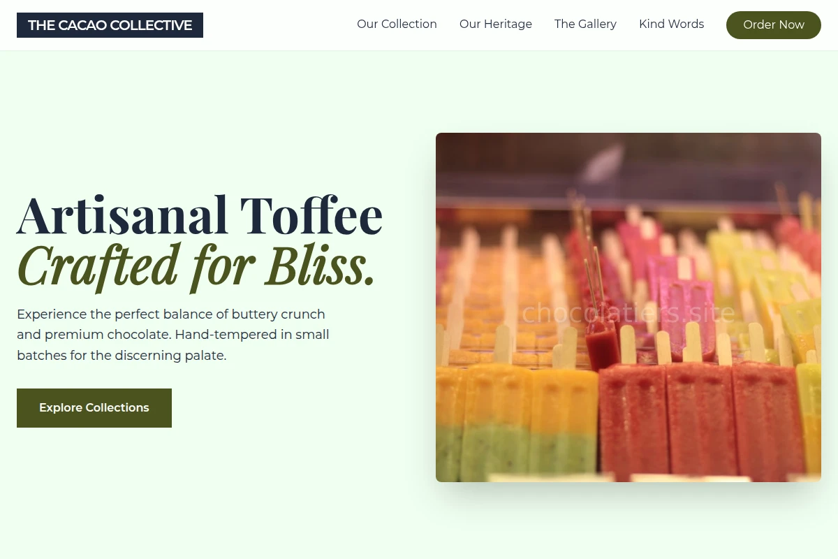 Toffee Specialty Food