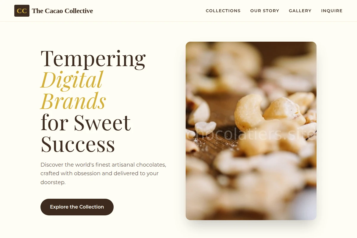 Confectionery Specialty Food