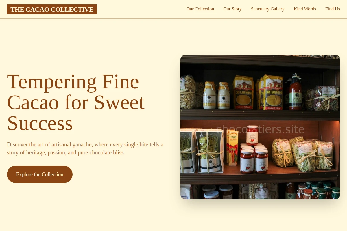 Ganache Specialty Food