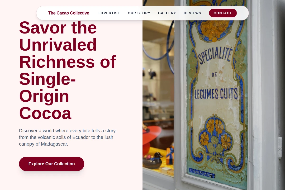 Cocoa-Bean Specialty Food