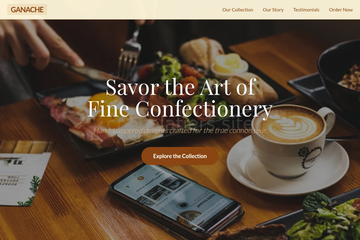 Ganache Specialty Food
